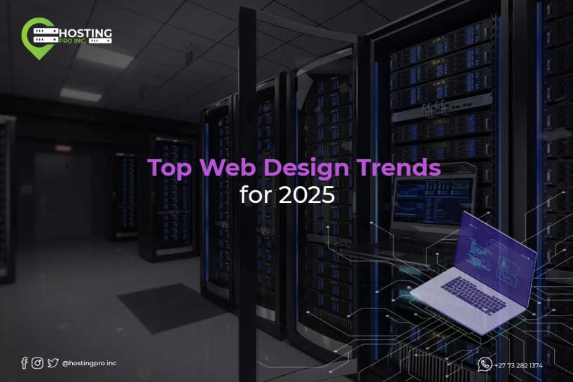 Top Web Design Trends for 2025